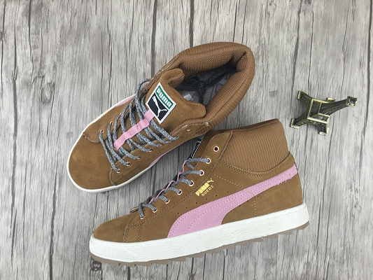 Puma Suede High-Top Women Skate Sneaker--008